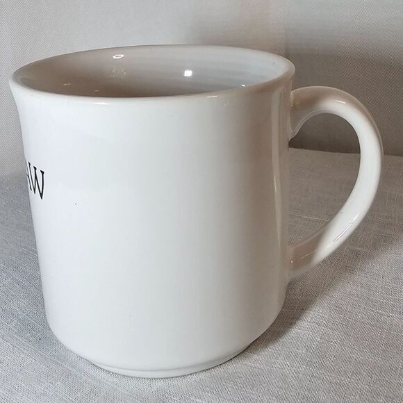 Vintage Boynton Southpaw Ceramic Coffee Mug - Cat w Yellow Balloon 1980 - Picture 5 of 6